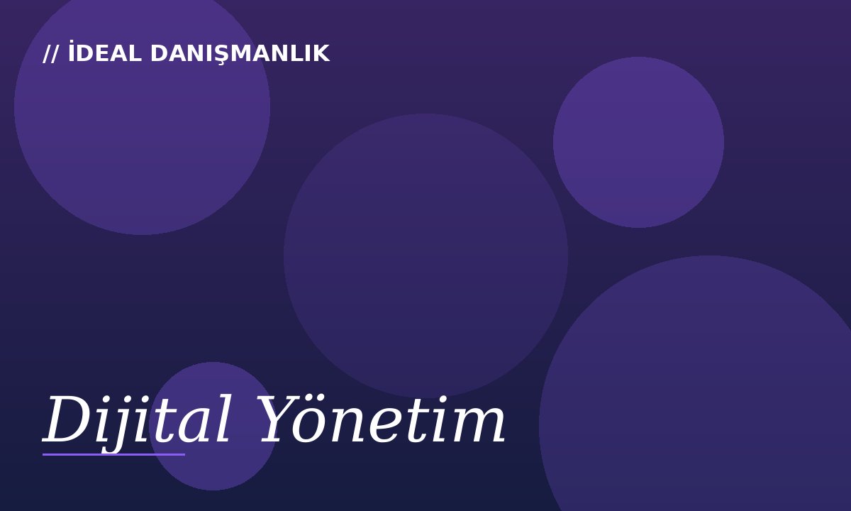 Dijital yönetim, yazılım kullanmak değildir